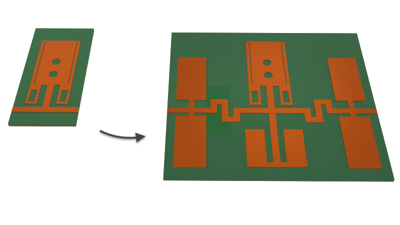 Designing a power divider for wireless communications part 2: Adding harmonic suppression